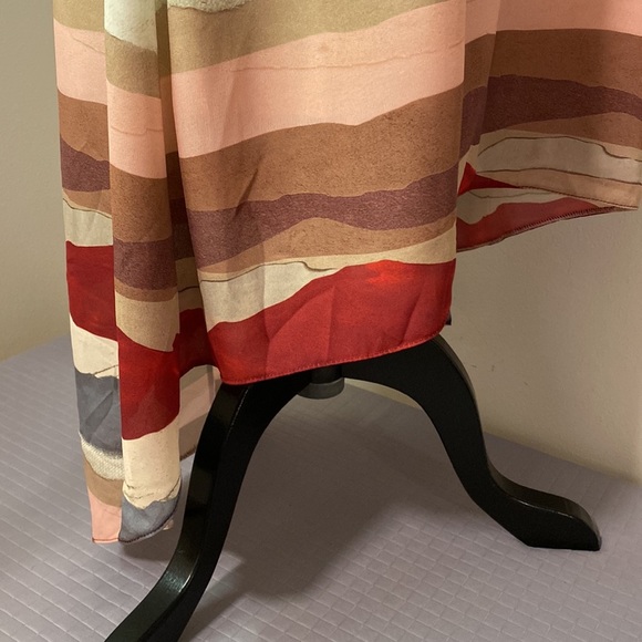 Alice + Olivia Jenine Sedona-vibe halter neck high low midi dress size Large - Picture 5 of 9